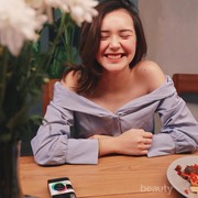 7 Tips Bergaya Cewek Korea ala Si Cantik Beby Tsabina