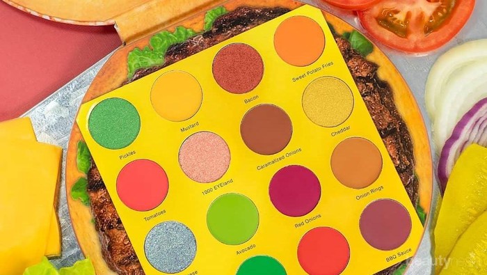 Bikin Lapar, Brand Kecantikan ini Rilis Makeup Berbentuk Burger