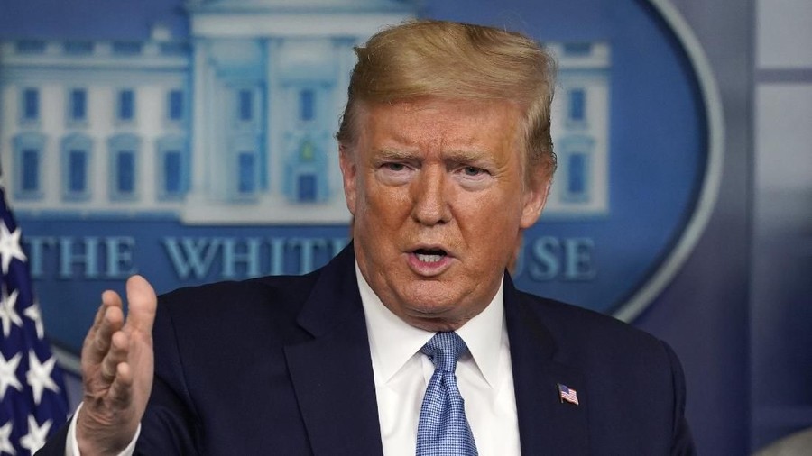 Presiden Amerika Serikat (AS) Donald Trump memprediksi kasus corona di AS akan berakhir pada bulan Juli. Kok bisa?