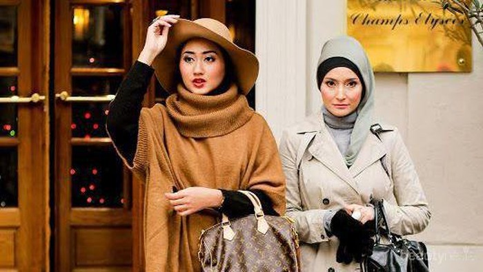 Seperti Ini Caranya Tampil dengan Parisian Style untuk Hijabers