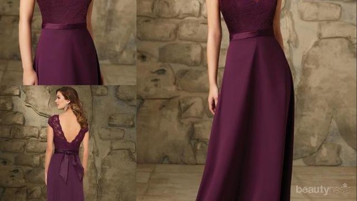Cantik dan Elegan, 4 Model Dress Panjang Simpel Ini Cocok Banget Buat ke Pesta