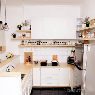 Cocok Buat Pengantin Baru, 5 Inspirasi dapur Minimalis Ini Bisa Kamu Tiru