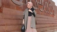 ootd hijab cardigan