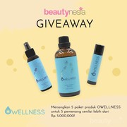 [GIVEAWAY ALERT] Tetap Rileks dengan Aromaterapi Senilai Total RP 5.000.000 dari OWELLNESS, Ikutan yuk!