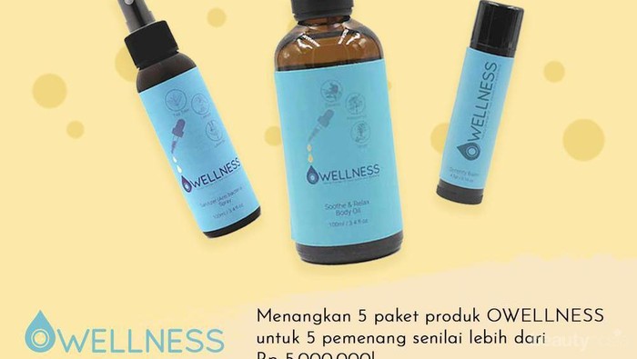 [GIVEAWAY ALERT] Tetap Rileks dengan Aromaterapi Senilai Total RP 5.000.000 dari OWELLNESS, Ikutan yuk!