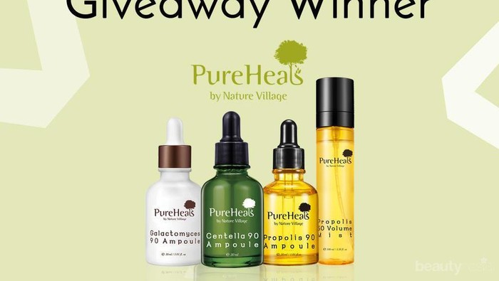 [GIVEAWAY ALERT] 3 Pemenang Paket Hadiah PureHeal's! Intip Disini Ya Ladies!