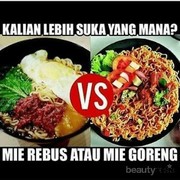 [FORUM] Pilih Mie Goreng atau Mie Rebus?
