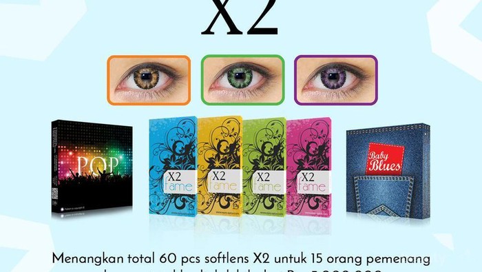 [GIVEAWAY ALERT] Mau Dapat 3 Softlens dari Exoticon Soft Cosmetic Lens? Ikutan Giveawaynya Yuk!