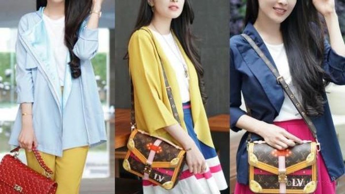 Mix and Match Sandra Dewi dengan Long vest yang Bisa Kamu Jadikan Inspirasi