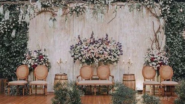 Foto Dekorasi Pelaminan Sederhana / Wedding Dream Acara