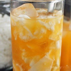 Resep: Es Jeruk Kopyor, Pelepas Dahaga Seharian Berpuasa yang Segar