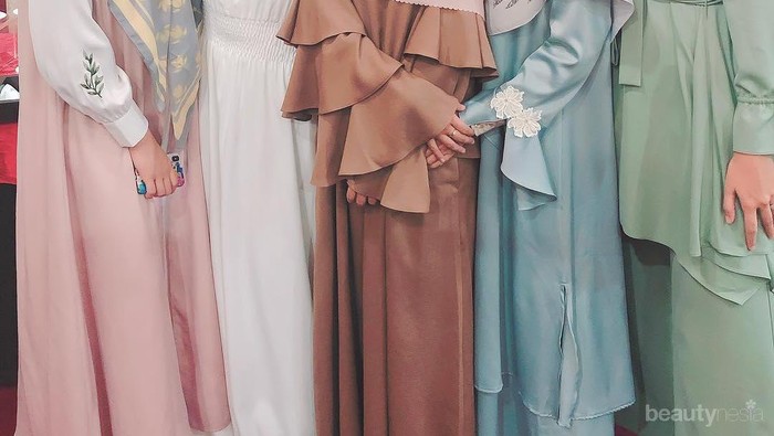Tampil Stylish Saat Lebaran dengan Pilihan Model Gamis Cantik 2019