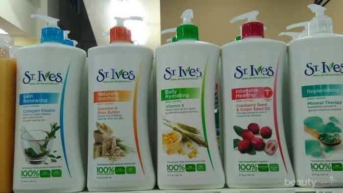 [FORUM] Body lotion St.Ives bagus gak sih? Bagi reviewnya ya!