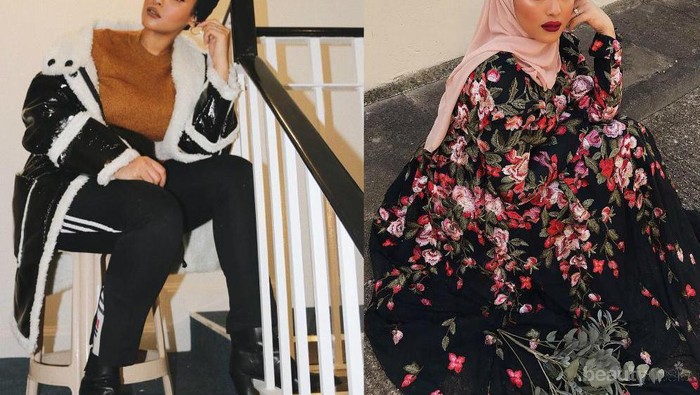 Inspirasi Fashion Kece ala Hijab Blogger Manal Jalil Asal Kanada