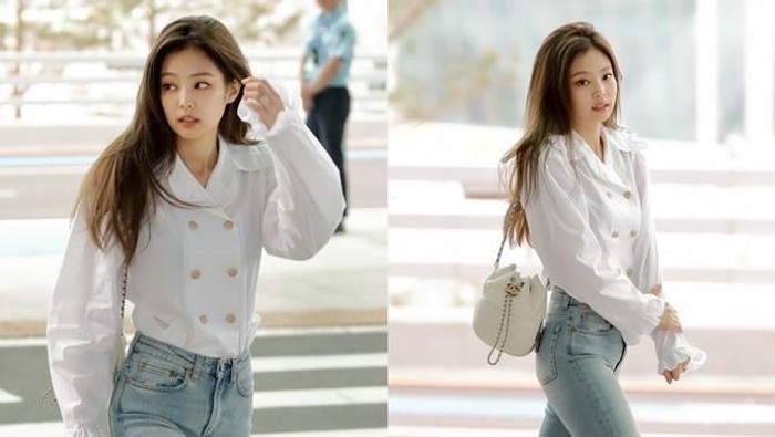 Selalu Tampil Cantik dan Fashionable! Intip Yuk Keseharian Jennie Blackpink Disini