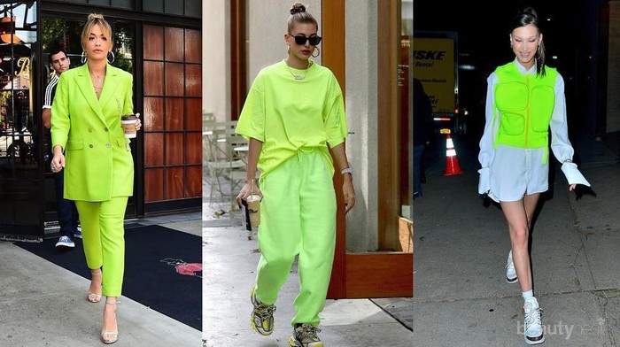 Warna Hijau Neon Sedang Trend Ini Tips Styling Perpaduan Warna Yang Chic