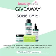 [GIVEAWAY ALERT] Beautynesia Bagi-bagi Hampers Dari Some By Mi Gratis, Ikutan Yuk Ladies!