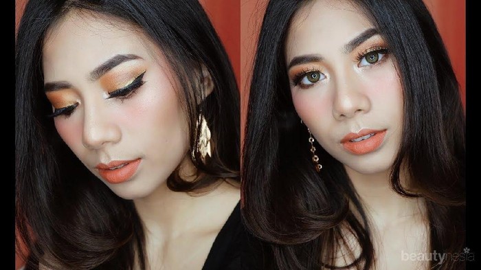5 Inspirasi Makeup Orange yang Fresh untuk Sehari-hari ala Beauty Vlogger!