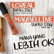 [FORUM] Loreal infallible pro matte liquid lipstick Vs Maybelline Super Stay Matte Ink!