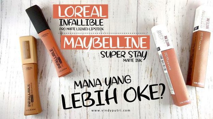 [FORUM] Loreal infallible pro matte liquid lipstick Vs Maybelline Super Stay Matte Ink!
