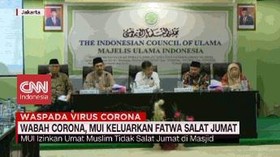 VIDEO: Wabah Corona, MUI Keluarkan Fatwa Salat Jumat