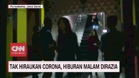 VIDEO: Tak Hiraukan Corona, Hiburan Malam Dirazia