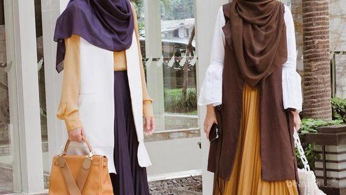 Tetap Tampil Modis Dengan Mix and Match Jilbab Syar'i, Ini Inspirasinya!