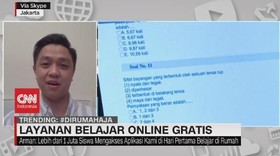 VIDEO: Layanan Belajar Online Gratis