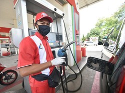 Pertamina Bagikan 1.000 Jahe Merah Instan Produk UMKM ke Petugas SPBU