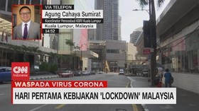 VIDEO: Hari Pertama Lockdown Malaysia Relatif Lengang