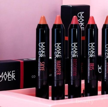 Warna Nude yang Cantik dari Lipstik Make Over Color Stick Matte Crayon
