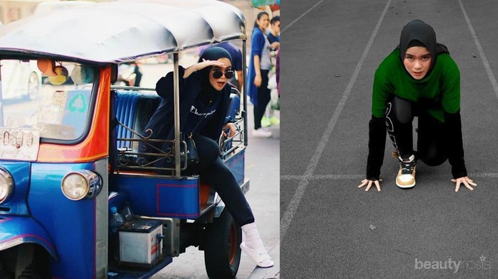 Kamu Hijaber dan Ingin Stylish Saat Berolahraga? Contek Sivia Azizah Aja!