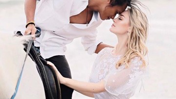 PERNIKAHAN POLLY ALEXANDRIA ROBINSON DAN NUR KHAMID