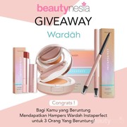 [GIVEAWAY ALERT] 3 Pemenang yang Beruntung Dapat Makeup Wardah Instaperfect Gratis!