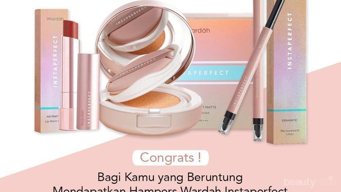 Giveaway Alert 3 Pemenang Yang Beruntung Dapat Makeup Wardah Instaperfect Gratis