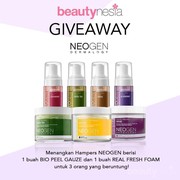 [GIVEAWAY ALERT] Ikut dan Menangkan Hampers dari Neogen Dermalogy untuk 3 Orang yang Beruntung!