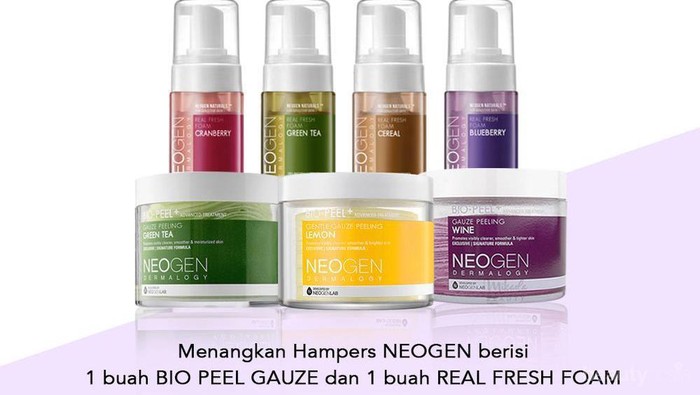 [GIVEAWAY ALERT] Ikut dan Menangkan Hampers dari Neogen Dermalogy untuk 3 Orang yang Beruntung!