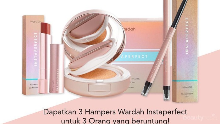 [GIVEAWAY ALERT] Ikutan Giveaway Hampers Wardah Instaperfect Yuk Biar Wajahmu Semulus Raline Shah!