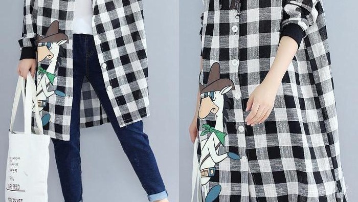 [FORUM] Kemeja kotak-kotak lebih bagus dipake gitu aja atau pake kaos ya?