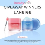 [GIVEAWAY ALERT] 3 Pemenang Laneige Hampers, Intip Disini Yuk Ladies!