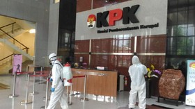 Puluhan Pegawai Positif Covid, KPK Gelar Swab Tes Lanjutan