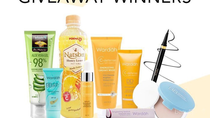 [GIVEAWAY ALERT] 5 Pemenang Beautynesia Hampers! Intip disini yuk!