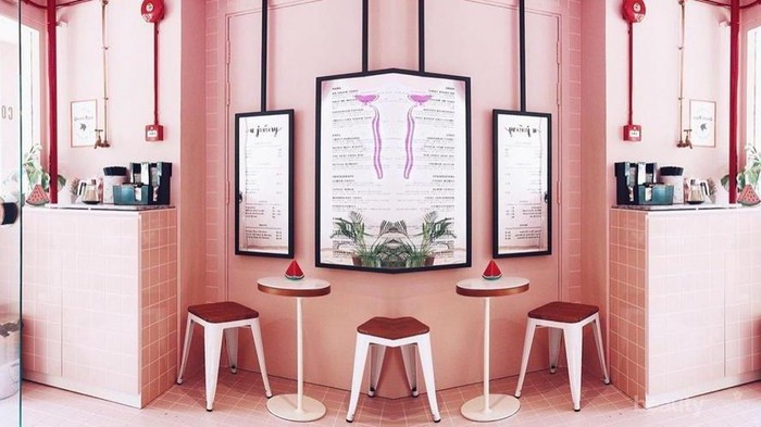 Suka Warna Pastel? Coba deh datang ke Restoran Bernuansa Pastel di Jakarta Ini!