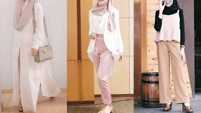 Mau Tampil Cantik dengan Baju Muslim dan Hijab Warna Pastel? Ini Dia Sederet Inspirasinya!