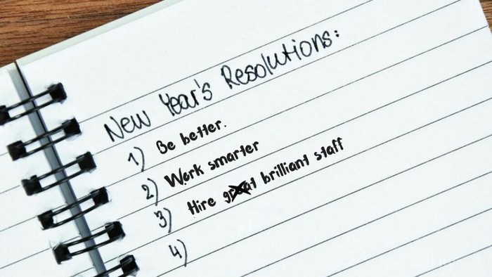 [FORUM] Masih mau nulis resolusi, meski tiap tahun sama?