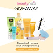 [GIVEAWAY ALERT] Ikut Dan Dapatkan Hampers Berisi Makeup Dan Skin Care Dari Beautynesia Yuk!