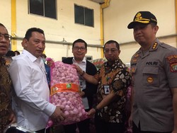 Cegah Bahan Pangan Langka, Bareskrim Tinjau Pasar Induk Beras Cipinang