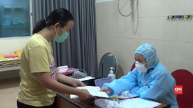 VIDEO: Antrean Panjang Warga Demi Uji corona