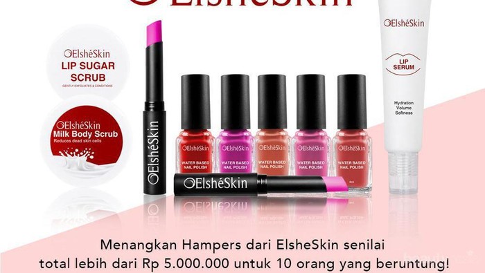 [GIVEAWAY ALERT] Ikut Dan Menangkan Hampers Anniversary Dari ElsheSkin Untuk 10 Orang Yang Beruntung!