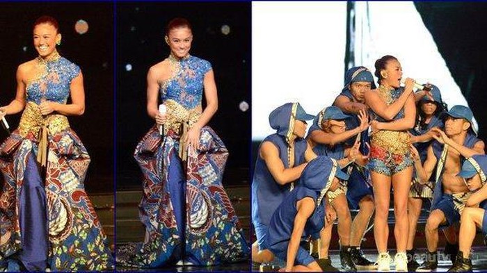 Keren Abis! 5 Gaya Fashion Batik Agnez Mo, Penyanyi Indo Go Internasional